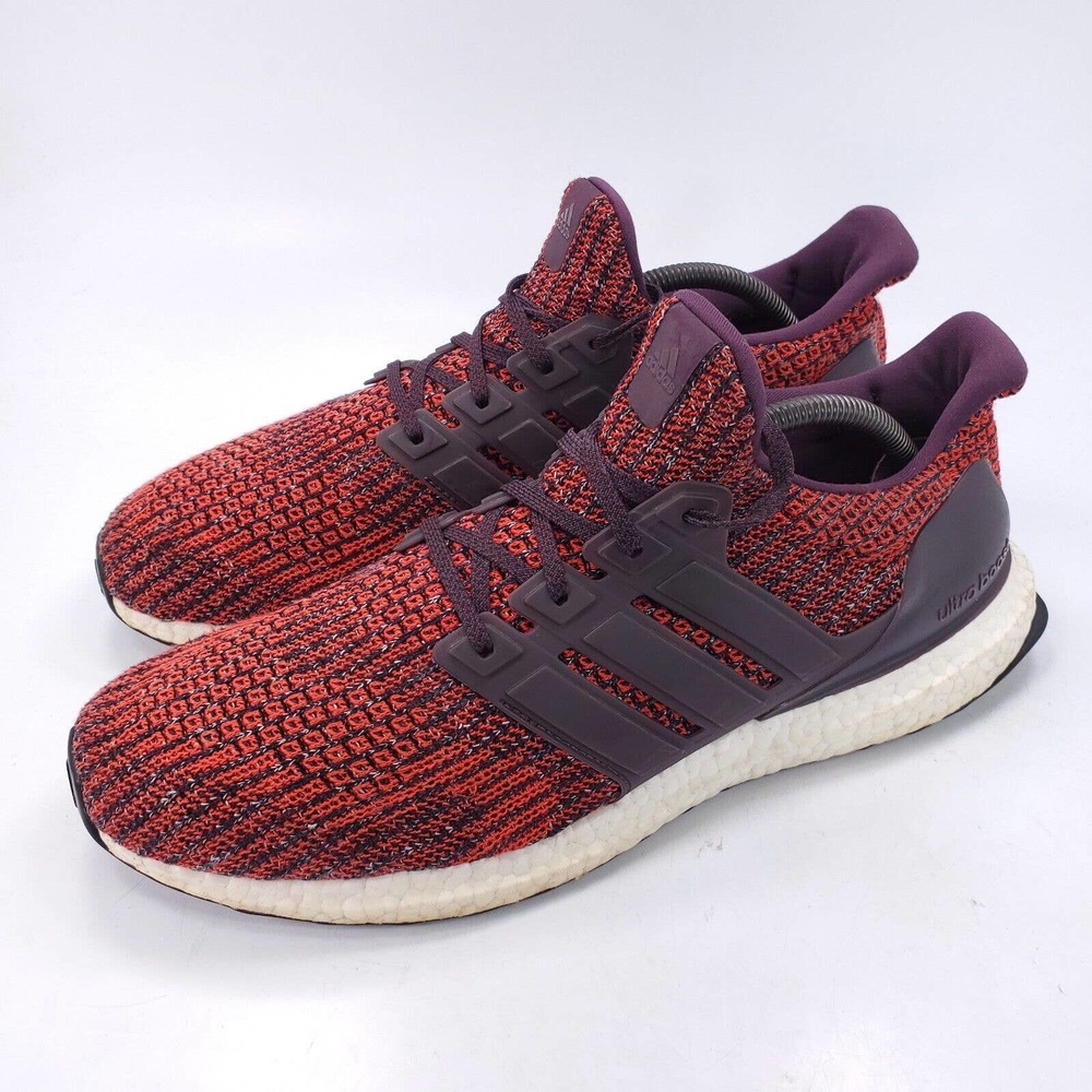 Adidas Ultra Boost 4.0 Athletic Running Shoe Mens Size 11 CP9248 Red White